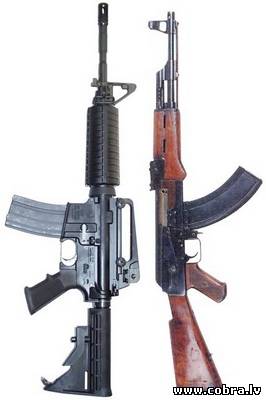 Посмотреть АК-47 или Colt M4A1 в Counter ...